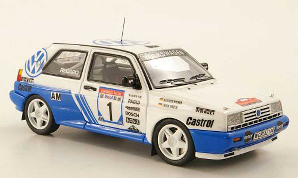 Volkswagen Golf 2 Rallye 1/43 Neo 2 Rallye G60 No.1 E.Weber / M.Hiemer Rally Hunsruck 1991 modellino in miniatura