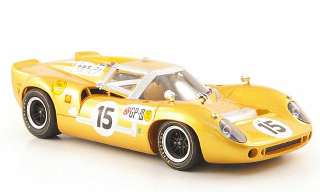 Lola T70 1966 1/43 Ebbro 1966 MK2 No.15 GP Japan modellino in miniatura