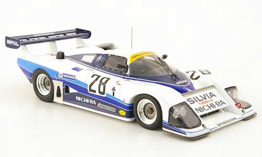 Nissan Silvia 1/43 Ebbro Turbo C No.28 Nichi-Ra WEC Japan 1985 modellino in miniatura