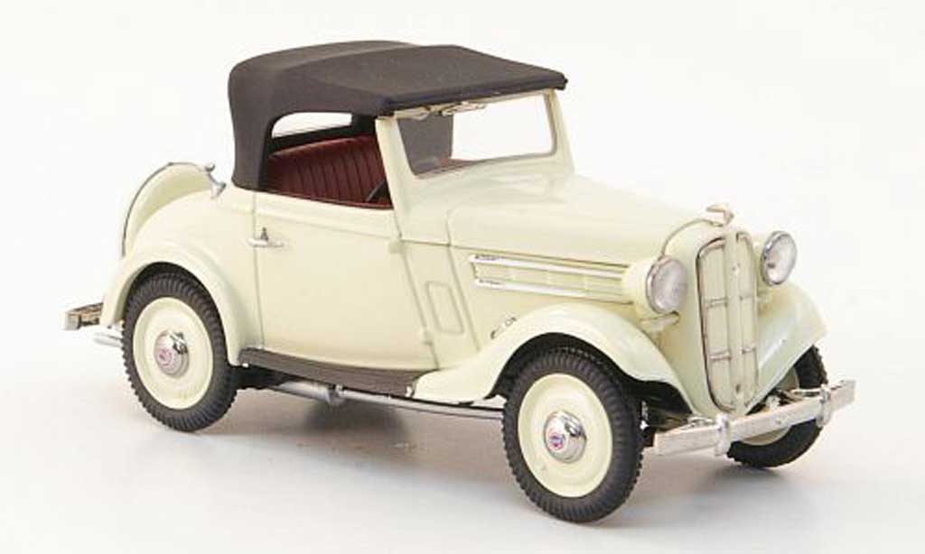Datsun 17 1/43 Ebbro Roadster elfenbein 1938 modellino in miniatura