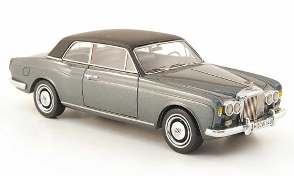 Bentley Corniche 1/43 Neo grigio/nero limited edition 1971 modellino in miniatura