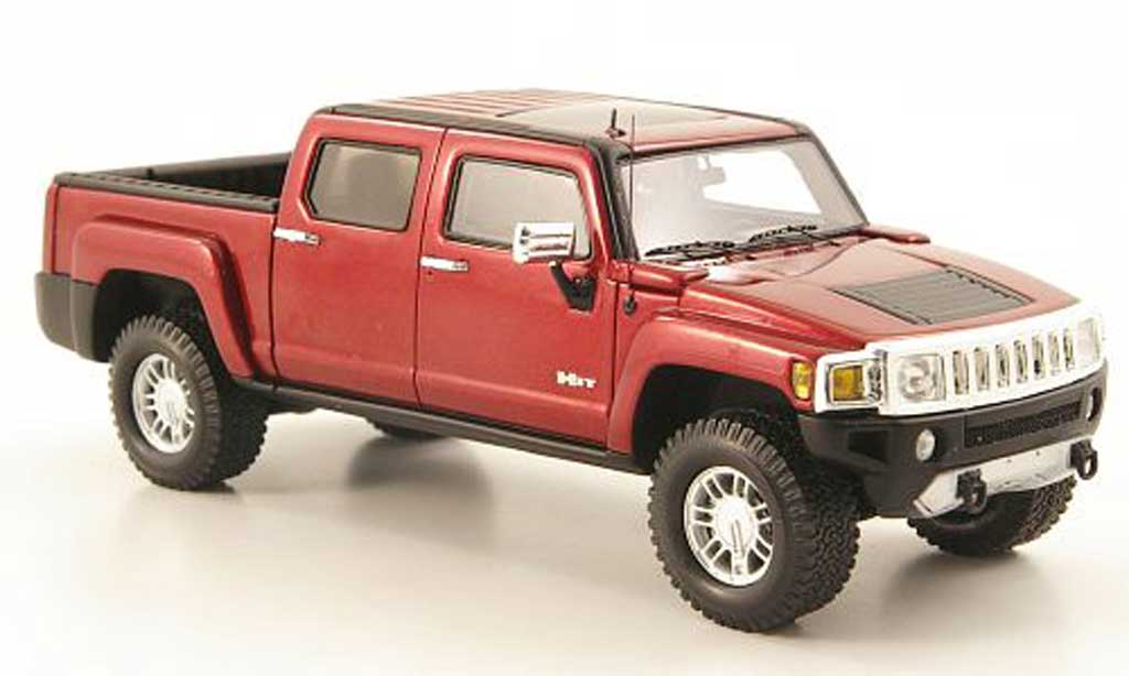 Hummer H3 1/43 Luxury Collectibles T rosso 2008 modellino in miniatura