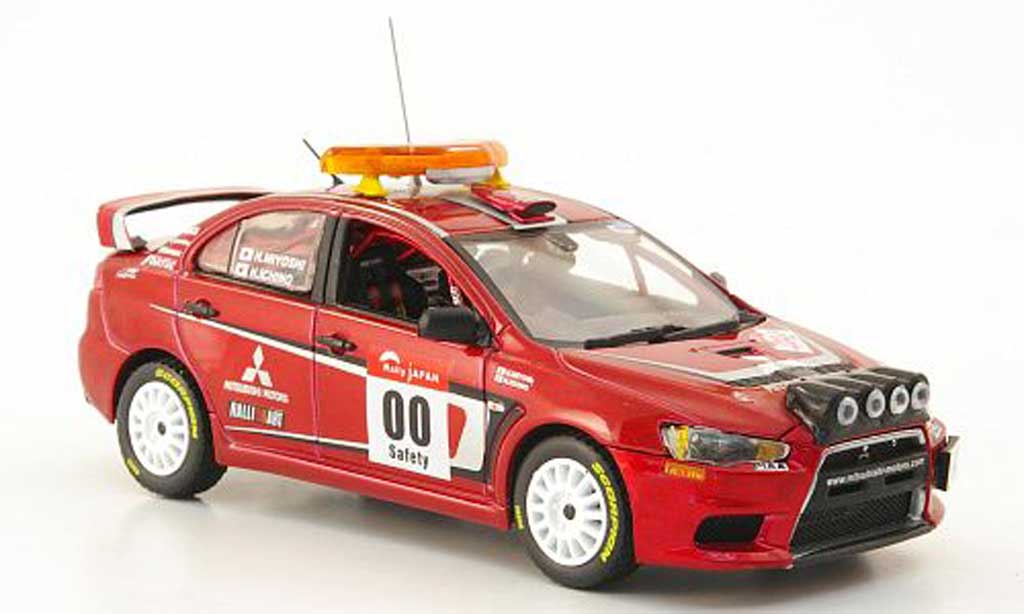 Mitsubishi Lancer Evolution X 1/43 Vitesse Evolution X No.00 Safety Rally Japan 2007 modellino in miniatura