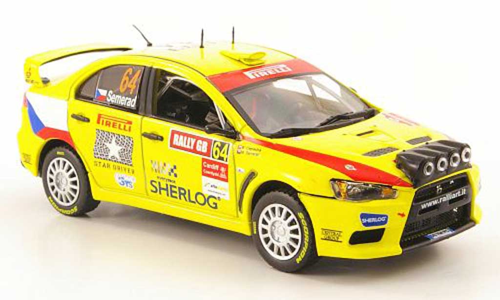 Mitsubishi Lancer Evolution X 1/43 Vitesse Evolution X No.64 Rally Grossbritannien 2009 modellino in miniatura