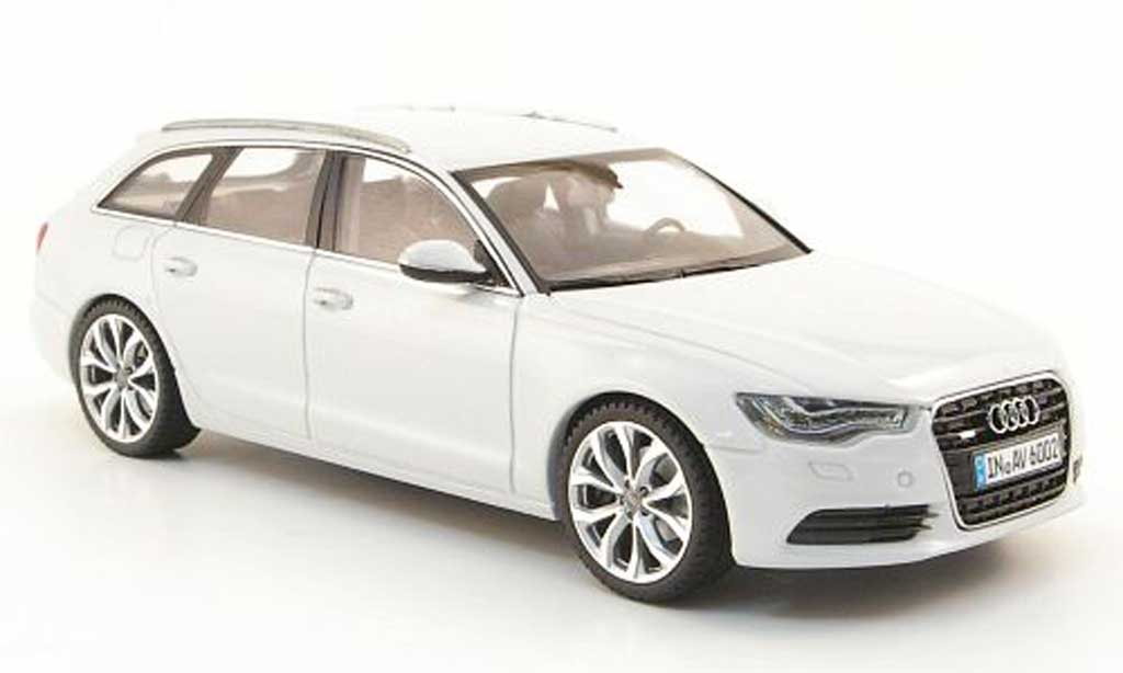 Audi A6 Avant 1/43 Schuco Avant (C7) grigio bianco 2011 modellino in miniatura