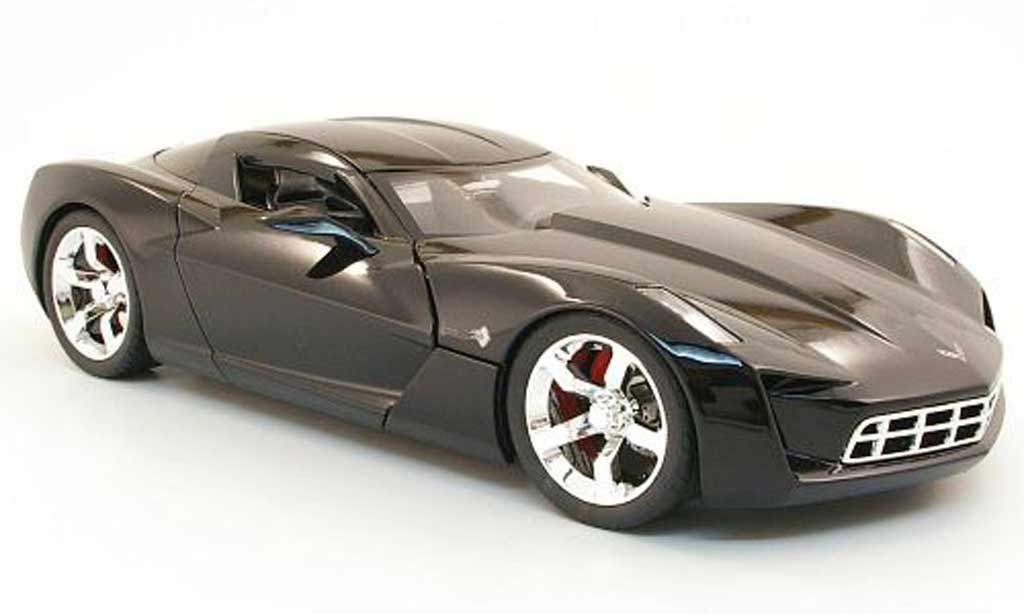 Chevrolet Corvette C6 1/18 Jada Toys C6 concept nero modellino in miniatura