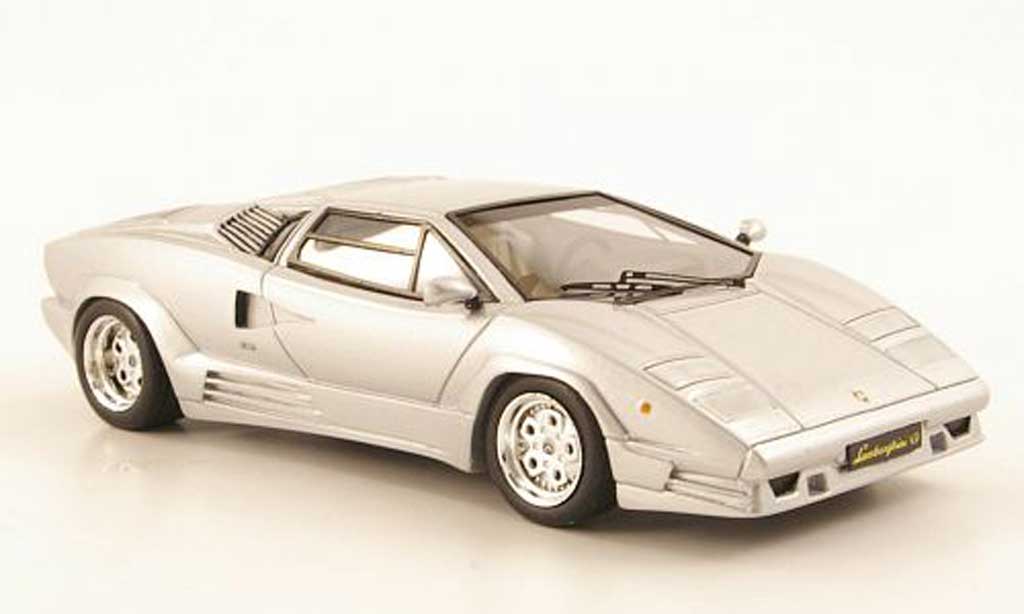 Lamborghini Countach 25th Anniversary 1/43 Premium X 25th Anniversary grigio 1989 modellino in miniatura