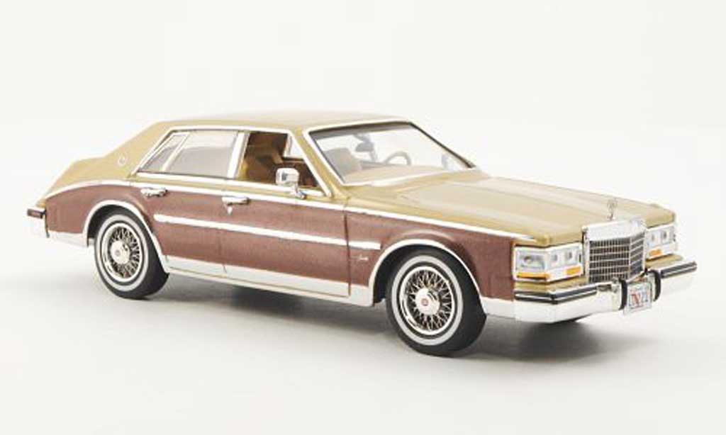 Cadillac Seville 1980 1/43 Premium X 1980 Elegante beige/marroneee modellino in miniatura