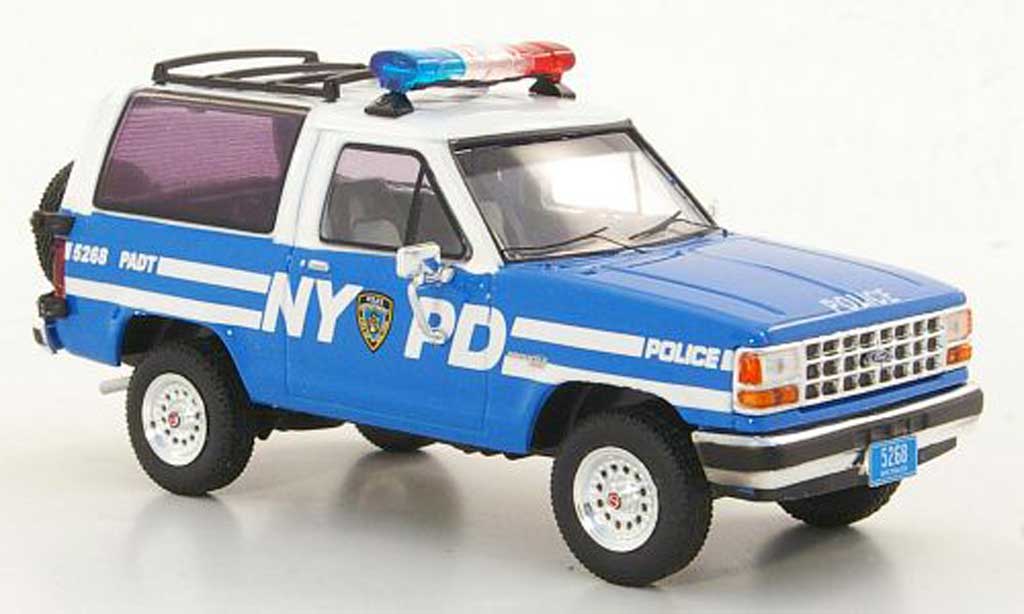 Ford Bronco 1/43 Premium X II NYPD Polizei 1990 modellino in miniatura