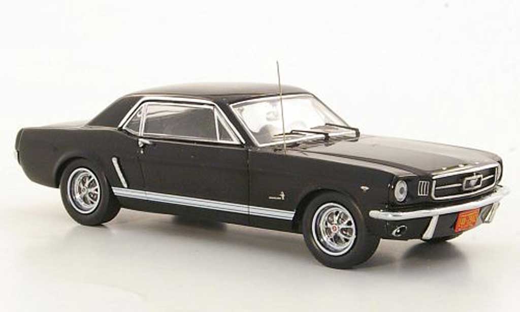 Ford Mustang 1965 1/43 Premium X 1965 nero modellino in miniatura