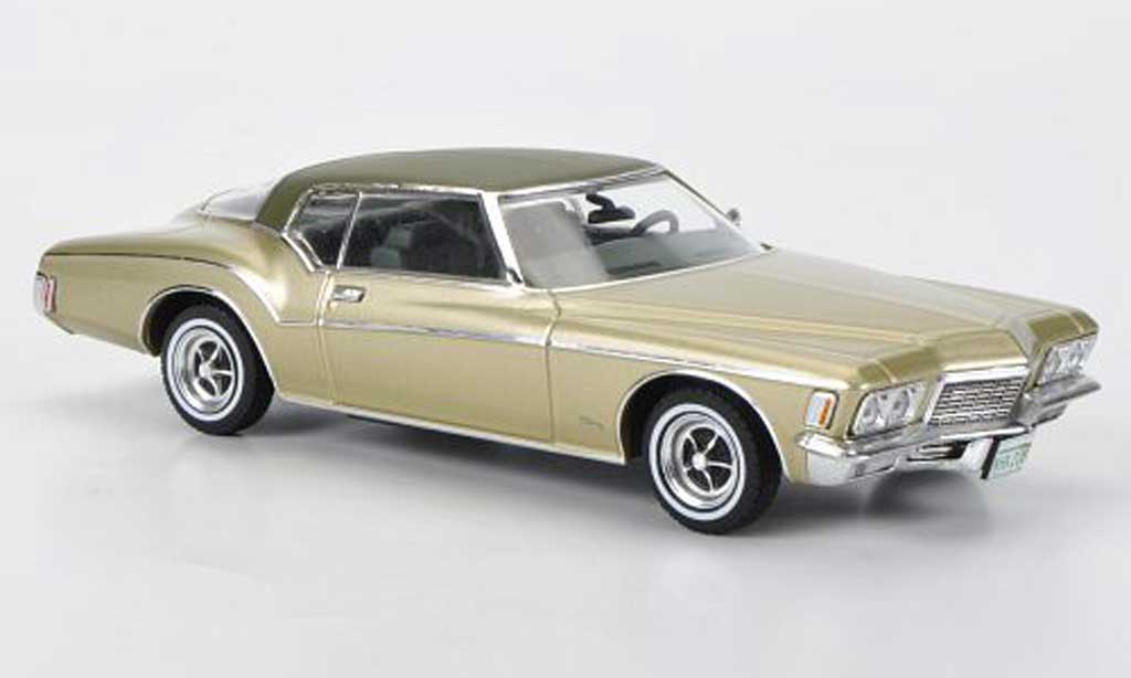 Buick Riviera 1971 1/43 Premium X 1971 Coupe beige/mattgrun modellino in miniatura