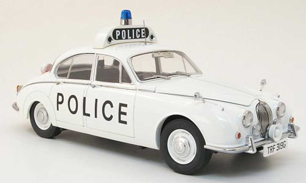 Jaguar 240 1/18 Model Icons staffordshire county and stoke on trent constabulary polizei (gb) rhd modellino in miniatura