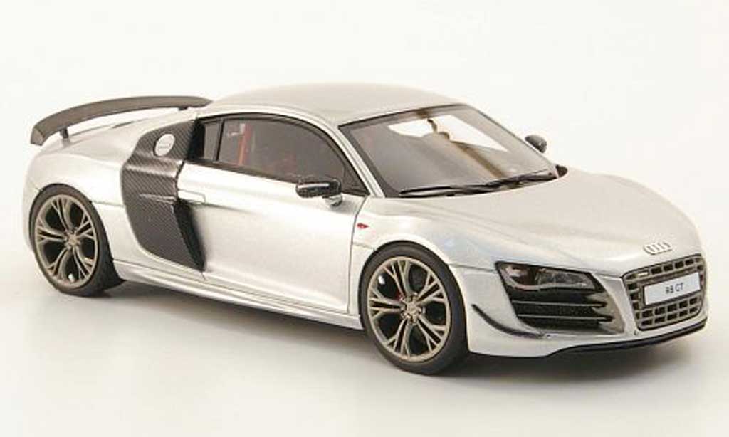 Audi R8 GT 1/43 Look Smart GT grigio modellino in miniatura