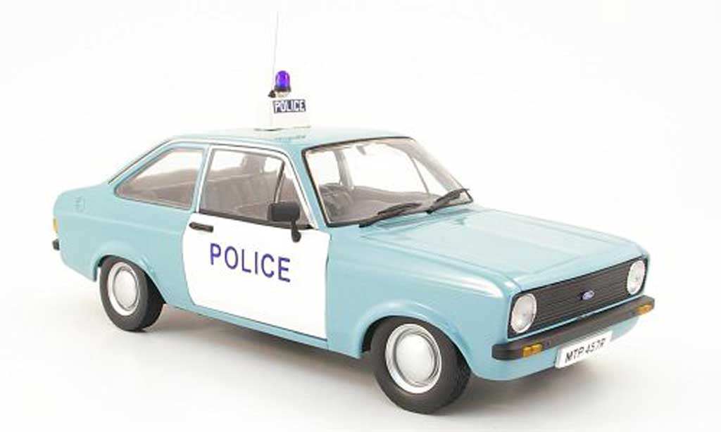 Ford Escort MK2 1/18 Model Icons MK2 mkii 1100 popular hampshire police 1977 modellino in miniatura