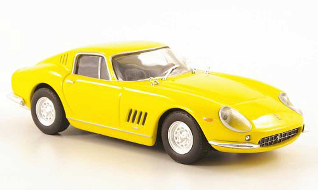 Ferrari 275 1/43 Hachette giallo GTB/4 modellino in miniatura