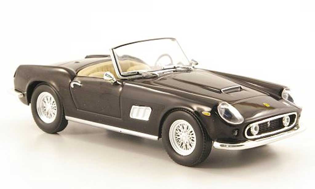Ferrari 250 GT California 1/43 Hachette GT California nero modellino in miniatura