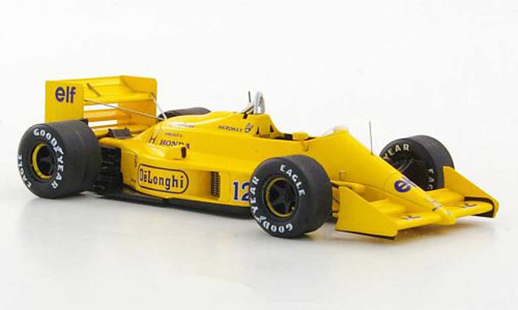 Lotus F1 1987 1/43 Reve Collection 1987 99T No.12 Camel A.Senna GP Japan modellino in miniatura