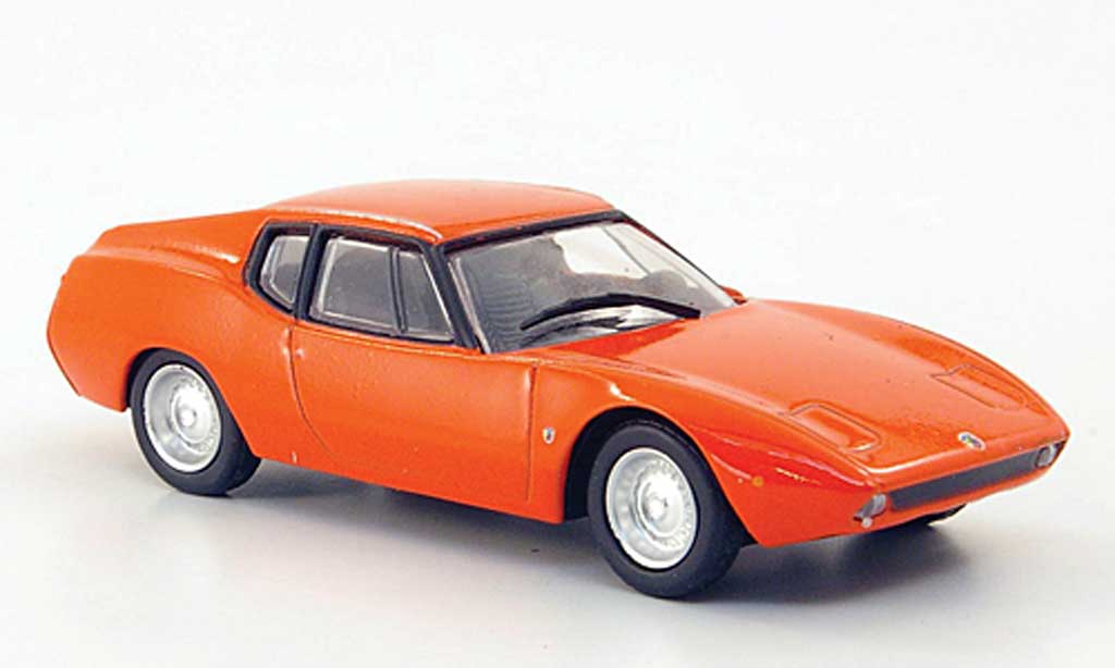 Abarth Scorpione 1/43 Hachette SS orange 1968 modellino in miniatura
