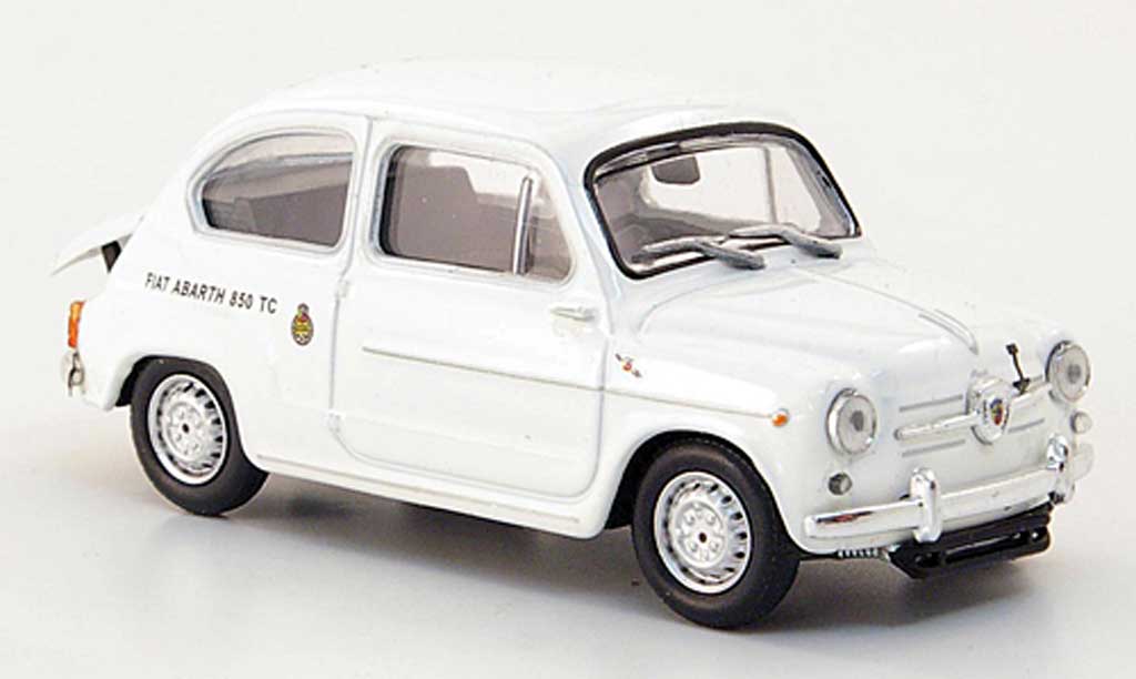 Abarth 850 TC 1/43 Hachette TC Corsa bianco 1963 modellino in miniatura