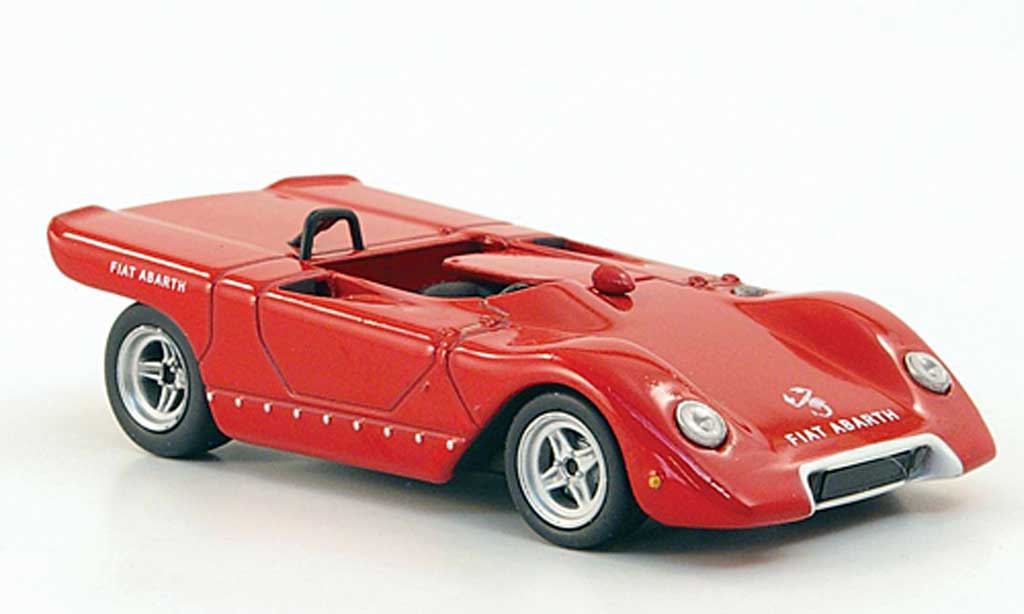Abarth 1000 Biposto 1/43 Hachette Biposto Corsa rosso 1970 modellino in miniatura
