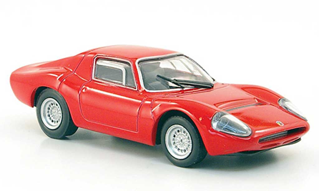 Abarth 1300 OT 1/43 Hachette OT rosso 1965 modellino in miniatura