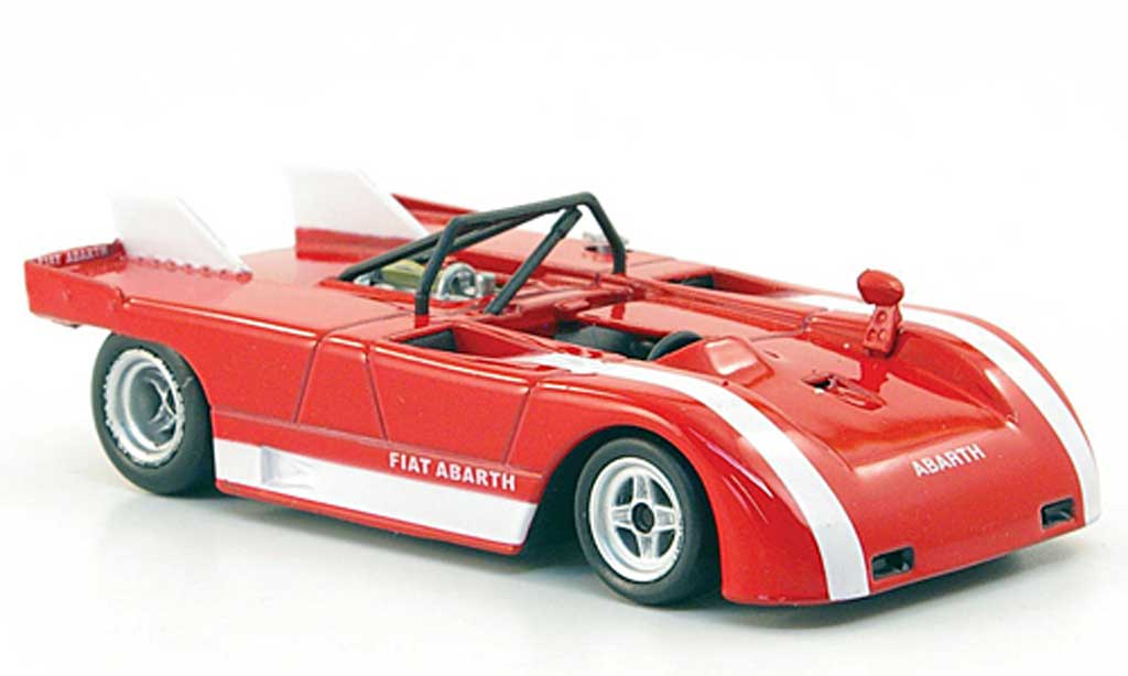 Abarth 2000 Sport Spider 1/43 Hachette Sport Spider (SE021) rosso 1971 modellino in miniatura