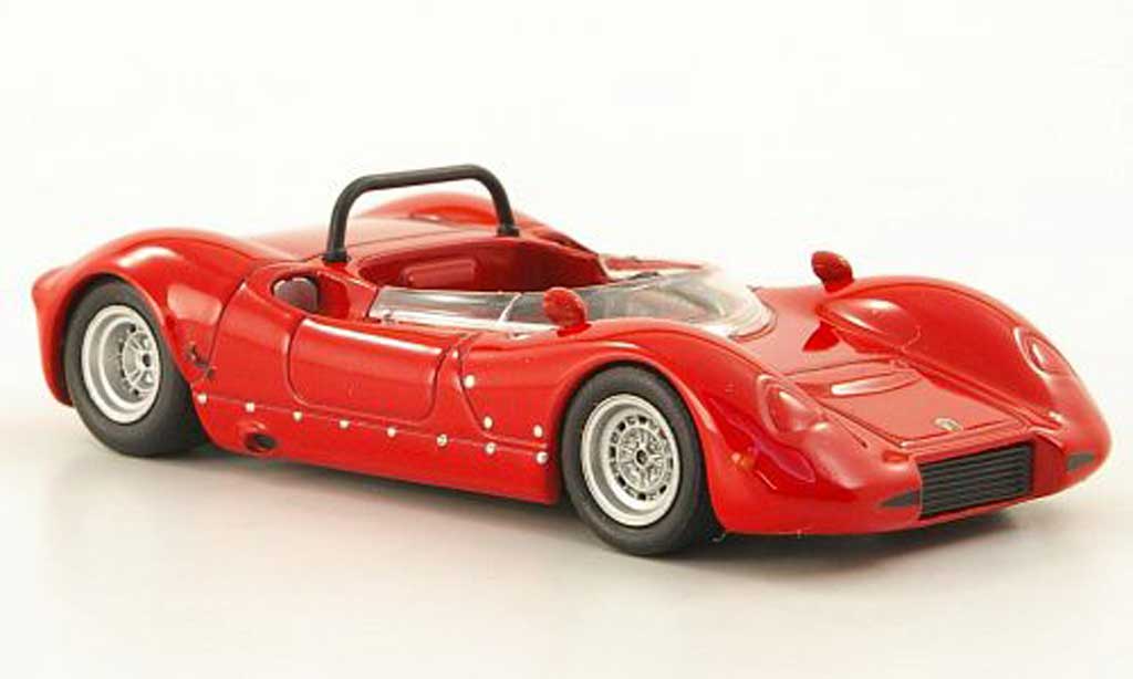 Abarth 2000 Sport Spider 1/43 Hachette Sport Spider MC (SE04/L) rosso 1967 modellino in miniatura