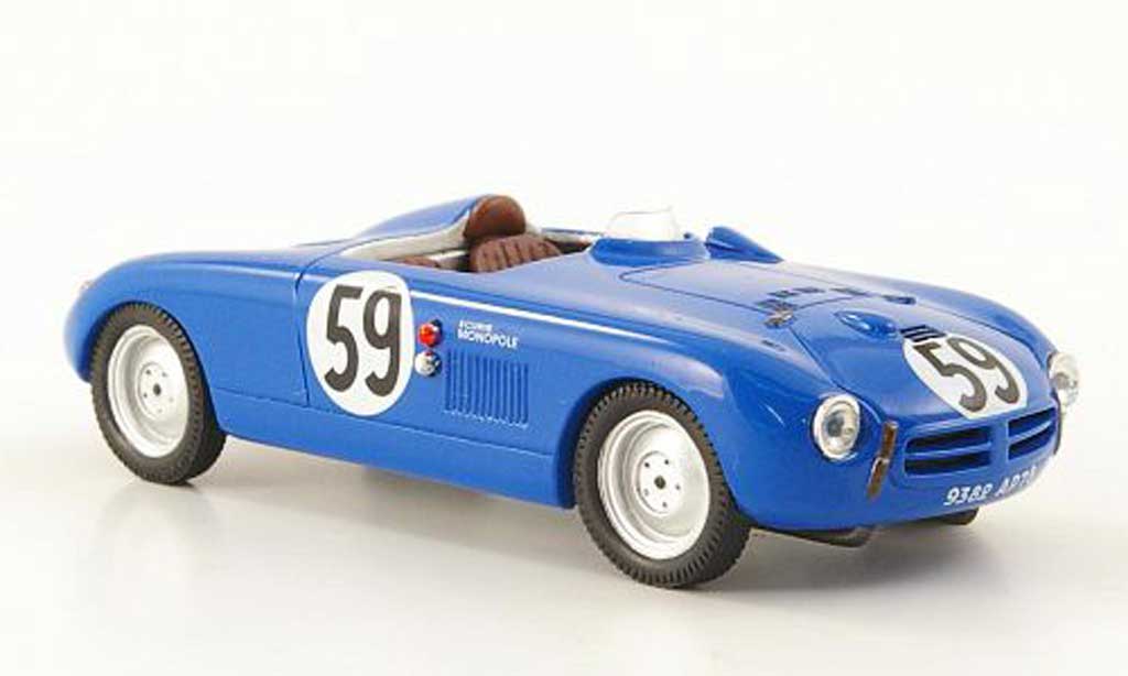 Panhard X84 1/43 Bizarre No.59 Ecurie Monopole 24h Le Mans 1952 modellino in miniatura