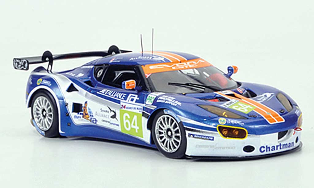 Lotus Evora 1/43 Spark No.64 Jet Alliance 24h Le Mans 2011 modellino in miniatura