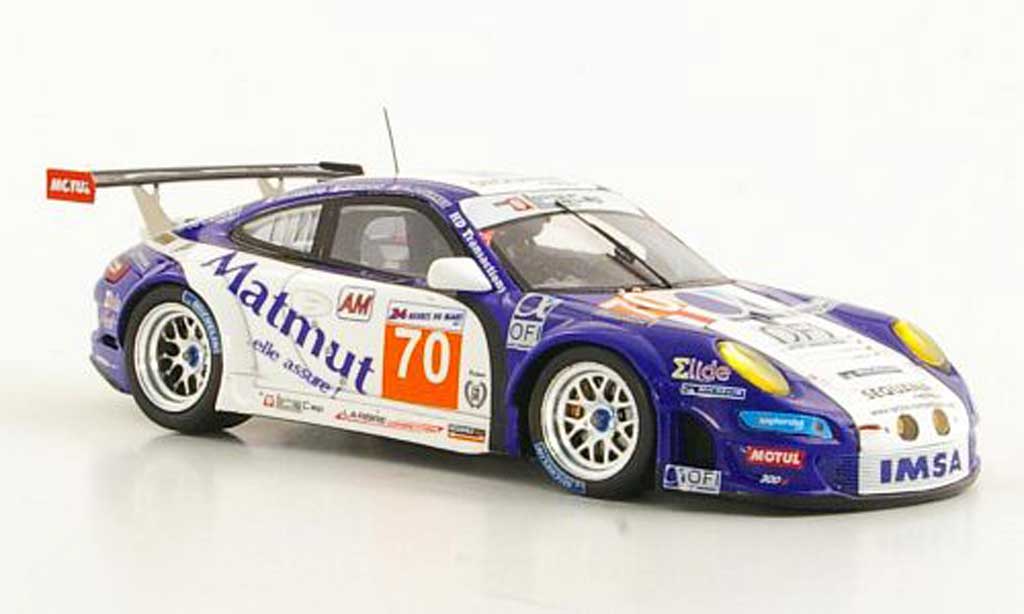 Porsche 997 GT3 RSR 1/43 Spark GT3 RSR 2001 No.70 Larbre Competion 24h Le Mans modellino in miniatura