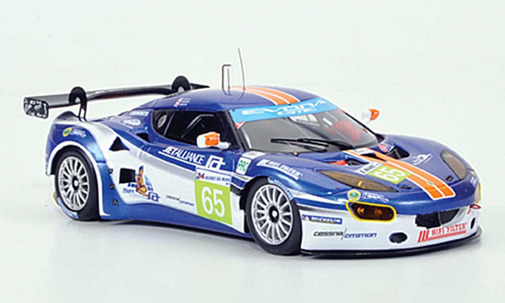 Lotus Evora 1/43 Spark No.65 Jet Alliance 24h Le Mans 2011 modellino in miniatura