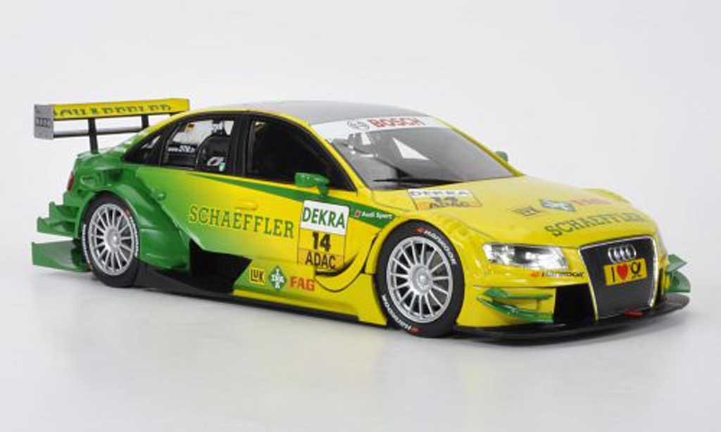 Audi A4 DTM 1/18 Norev DTM No.14 Sport Team Phoenix M.Tomczyk DTM-Saison 2011 modellino in miniatura