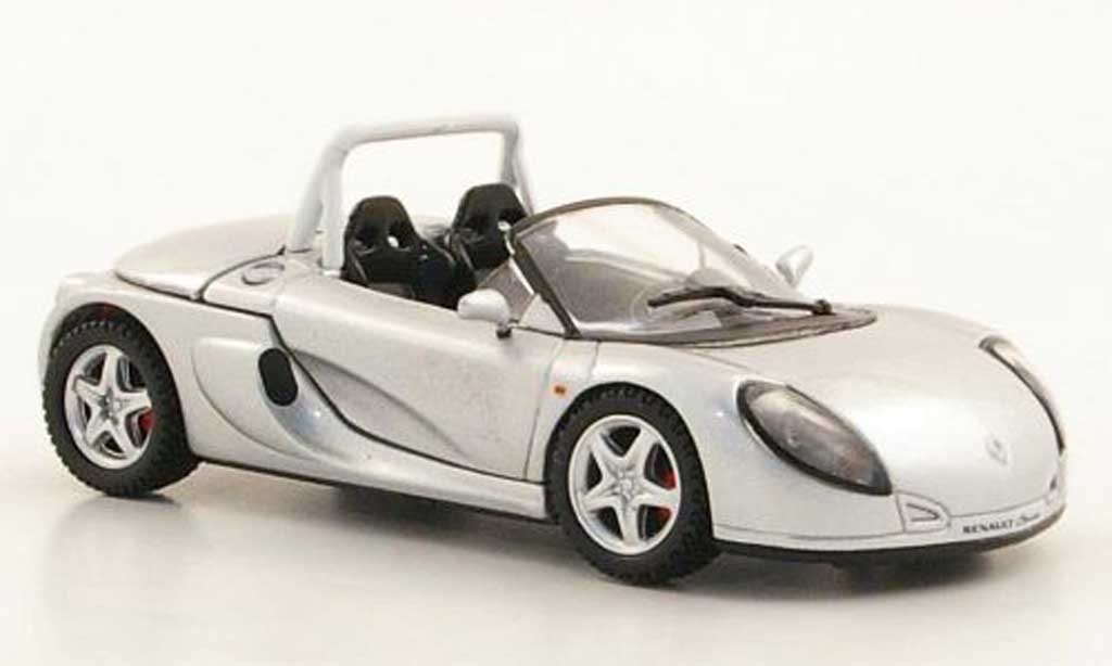 Renault Spider 1/43 Norev grigio 1995 modellino in miniatura