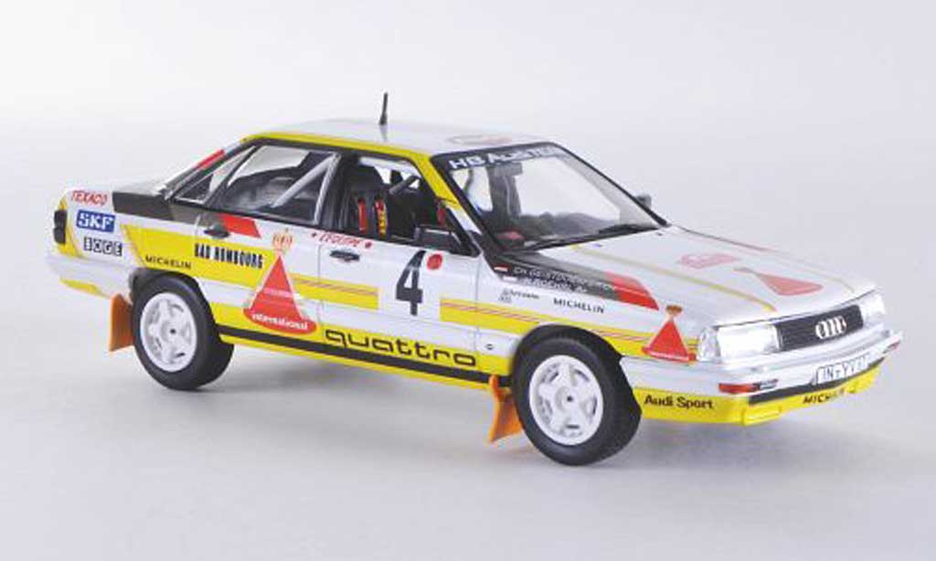 Audi 200 quattro 1/43 Norev No.4 HB Team W.Rohrl / Ch.Geistdorfer Rally Monte Carlo 1987 modellino in miniatura