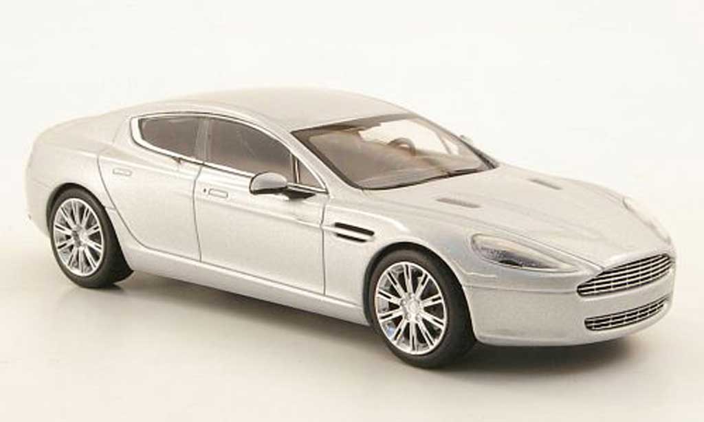 Aston Martin Rapide 1/43 Minichamps grigio 2010 modellino in miniatura