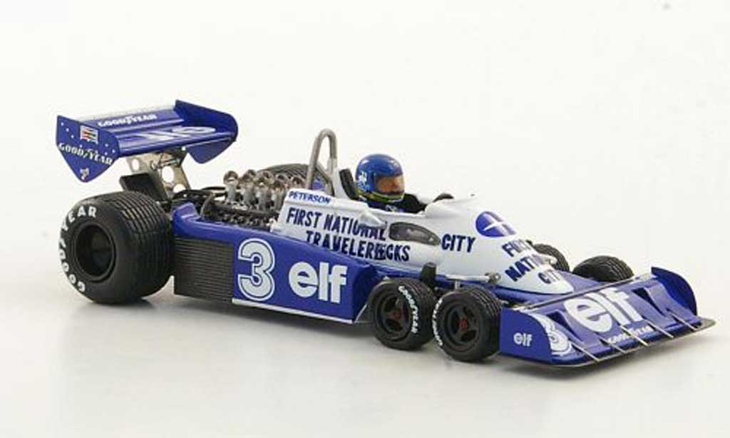Tyrrell P34 1/43 TrueScale Miniatures No.3 elf R.Peterson GP Belgien 1977 modellino in miniatura