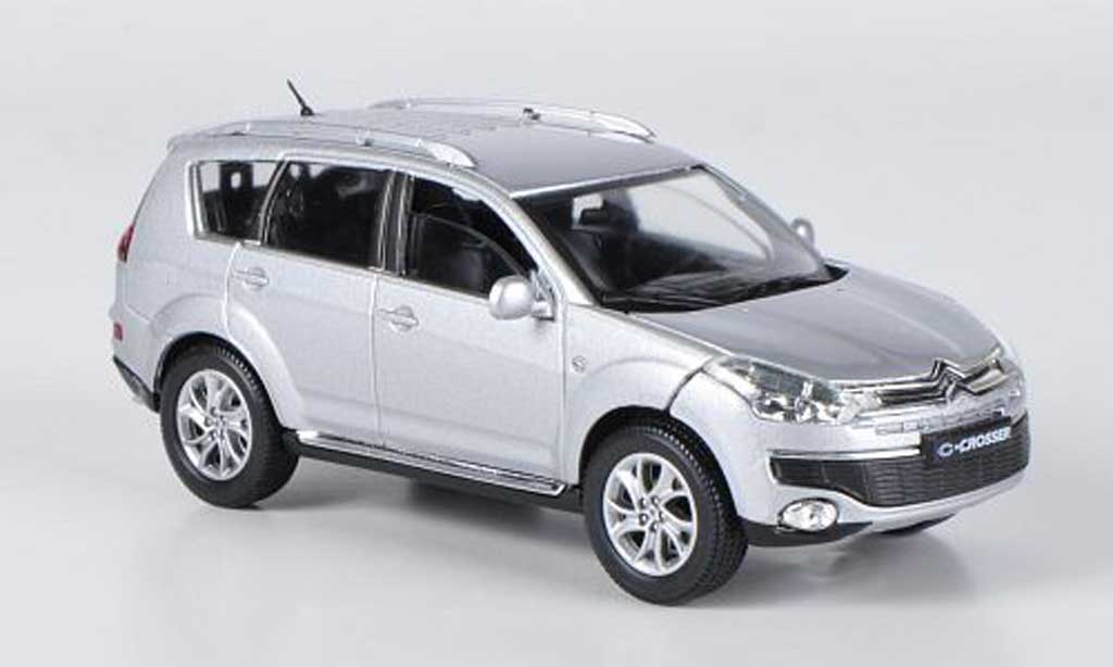 Citroen C Crosser 1/43 Solido rosser grigio 2007 modellino in miniatura