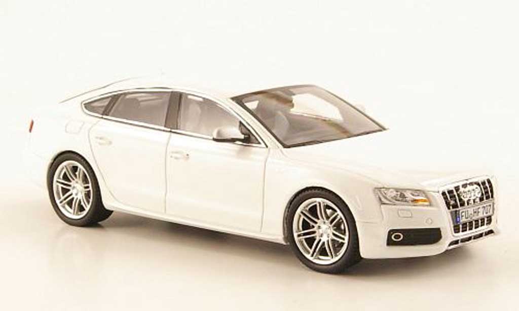 Audi S5 1/43 Schuco Sportback bianco modellino in miniatura