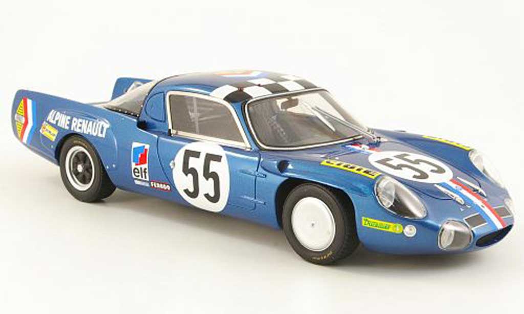 Alpine A210 1/18 Ottomobile no.55 andruet/nicolas 24h le mans 1968 modellino in miniatura