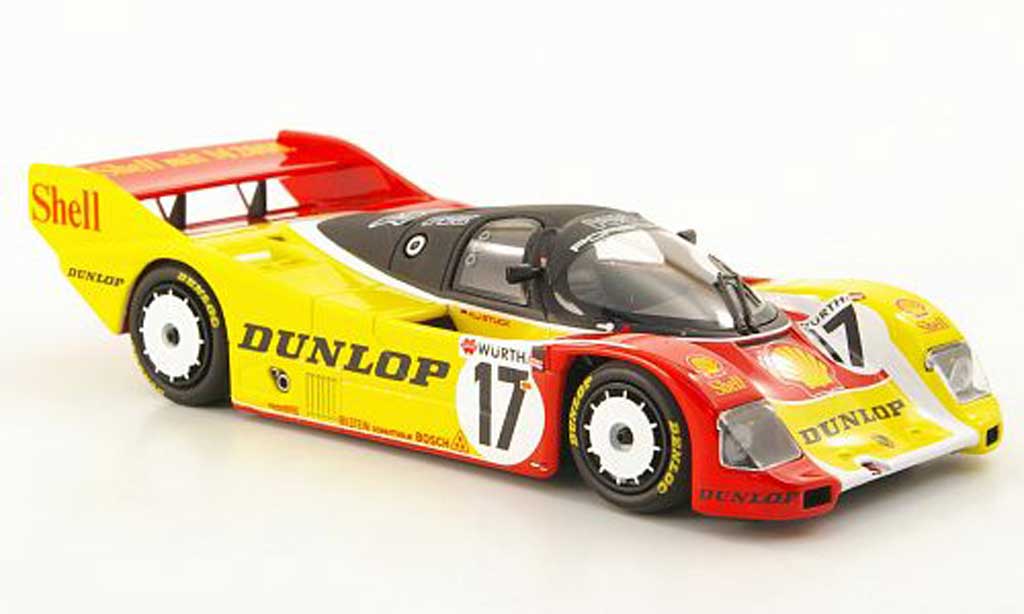 Porsche 962 1987 1/43 Minichamps 1987 C No.17 S H.J. Stuck Norisring modellino in miniatura