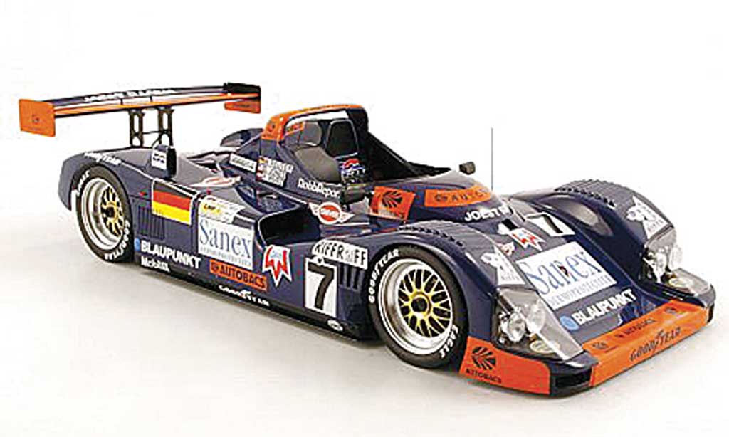 Porsche TWR 1/18 Spark WSC 95 Joest Racing No.7 D.Jones/M.Reuter/A.Wurz 24h Le Mans 1996 modellino in miniatura