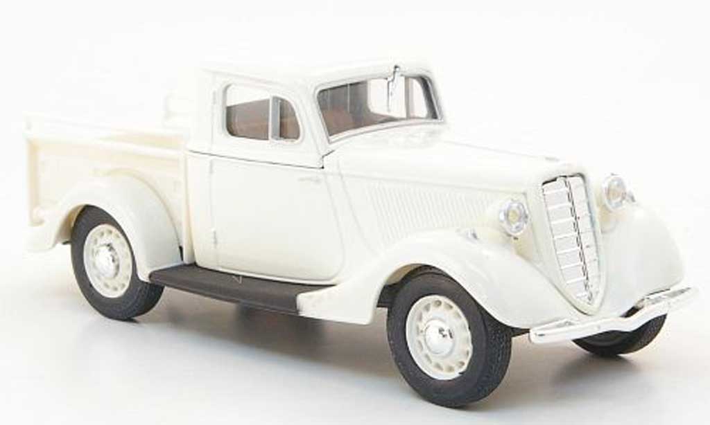 Gaz M415 1/43 Nash Avtoprom Pick Up bianco modellino in miniatura