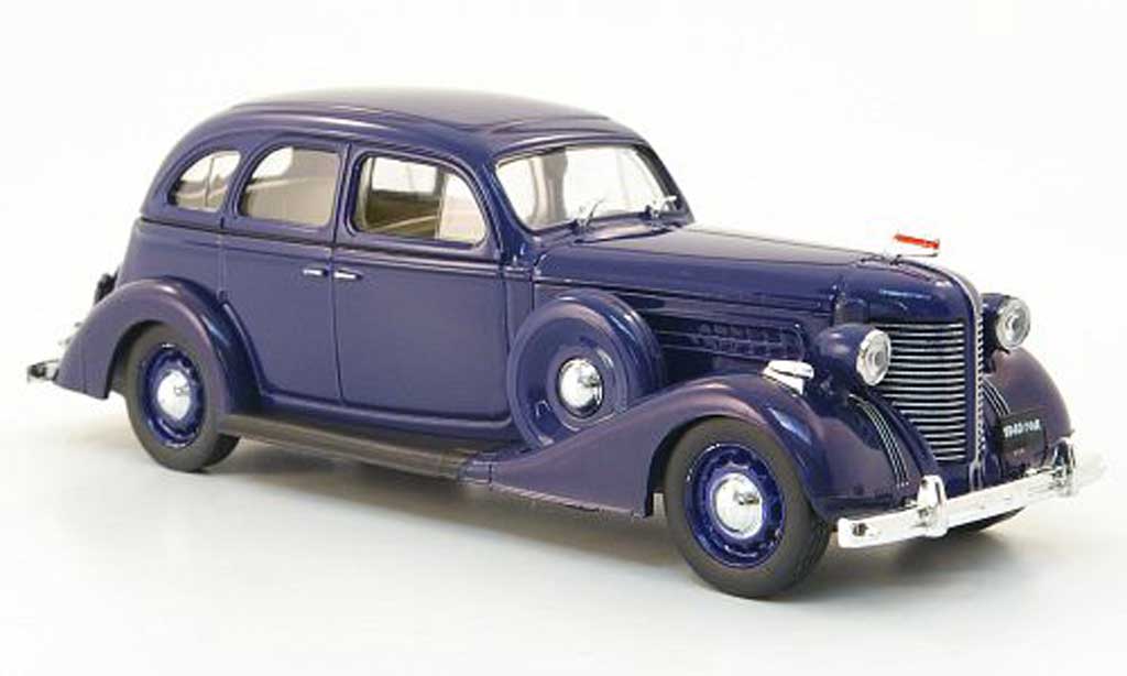 Zis 101 1/43 Nash Avtoprom A blu modellino in miniatura