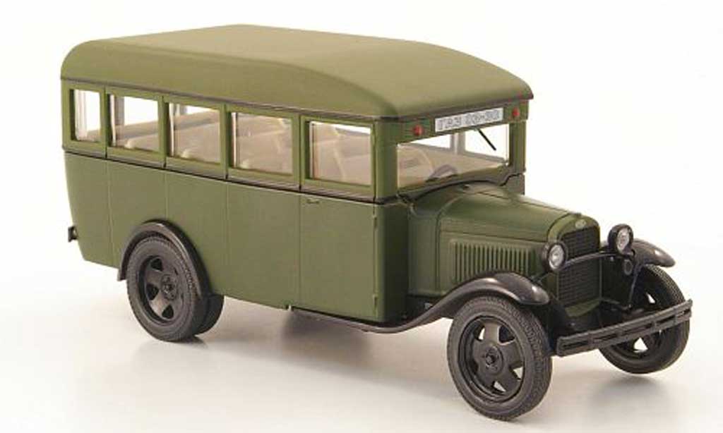 Gaz 03-30 1/43 Nash Avtoprom oliv modellino in miniatura