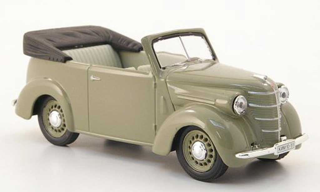 Kim 10-51 1/43 Nash Avtoprom Cabriolet grigio modellino in miniatura