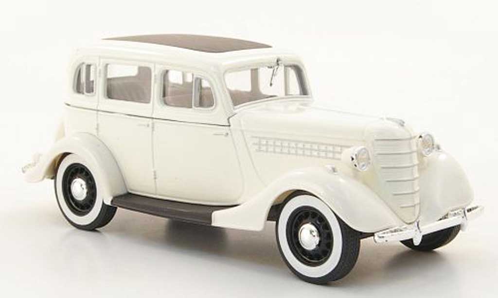 Gaz 11-73 1/43 Nash Avtoprom bianco modellino in miniatura