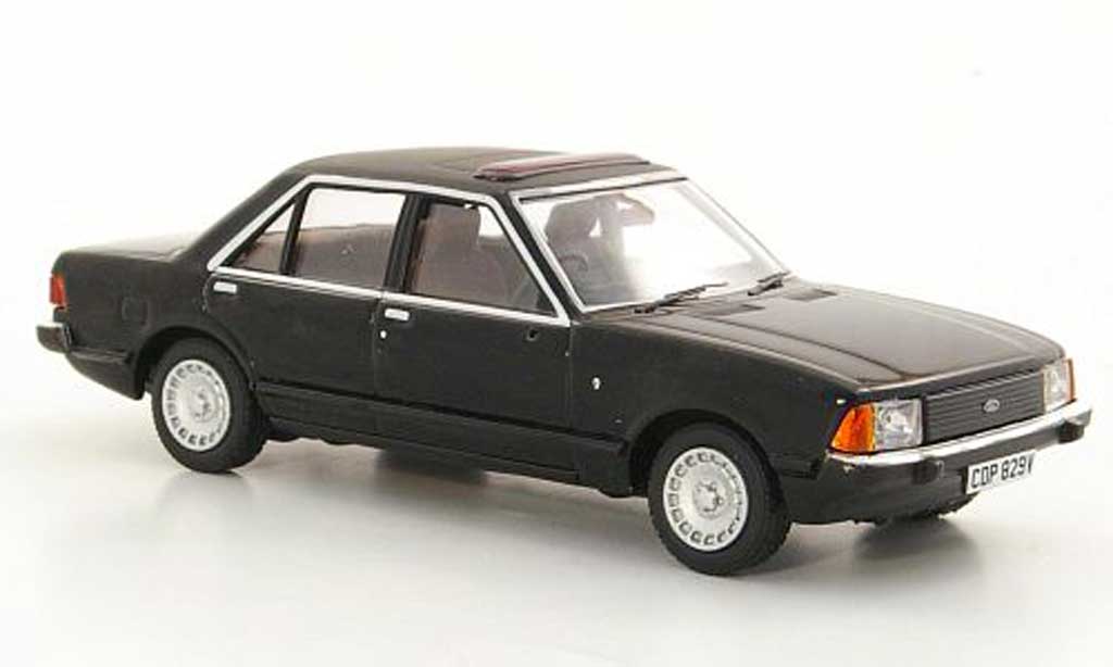 Ford Granada 1/43 Vanguards MkII 2.8i Ghia nero RHD 1978 modellino in miniatura