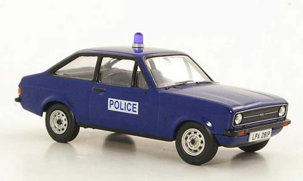 Ford Escort MK2 1/43 Vanguards MK2 1.1 Popular Surrey Police Polizei (GB) RHD modellino in miniatura