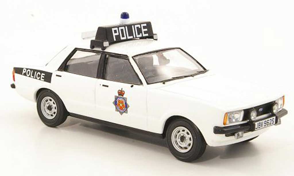 Ford Cortina 1/43 Vanguards MkIV 2.0S Lancashire Police (GB) RHD modellino in miniatura