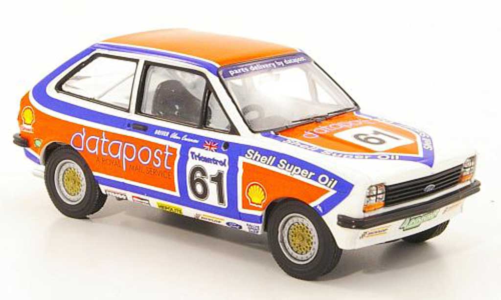 Ford Fiesta 1980 1/43 Vanguards 1980 MkI 1300 No.61 A.Curnow Datapost BSCC modellino in miniatura